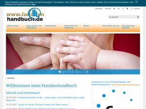 Cover: www.familienhandbuch.de