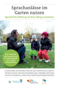Cover: Booklet - Sprachanlässe im Garten nutzen